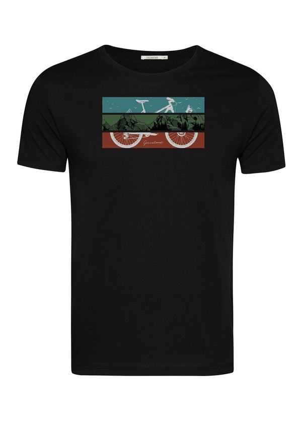 T-Shirt Mountain Bike black