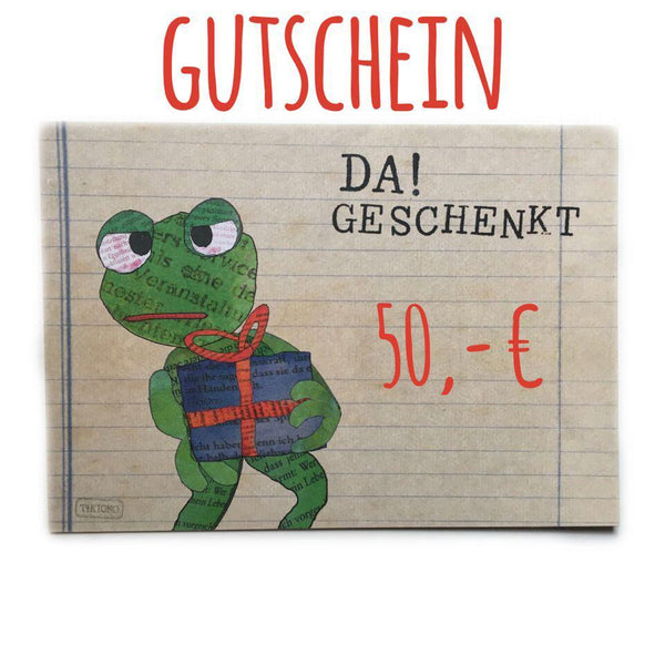 Online Geschenk Gutschein ♥