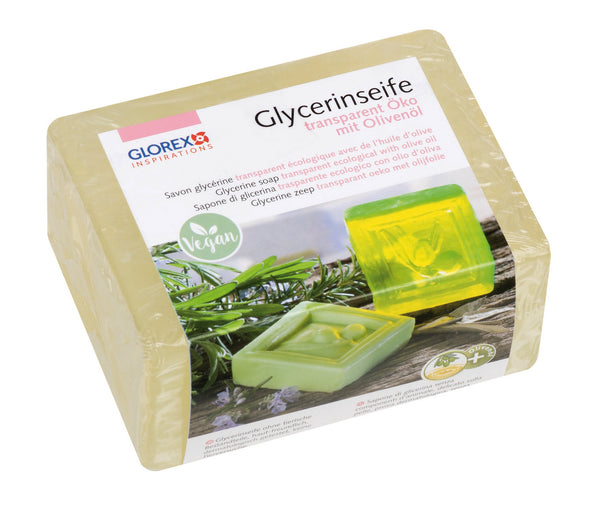 Seifenherstellung Öko Glycerin-Seife 500g mit Olivenöl