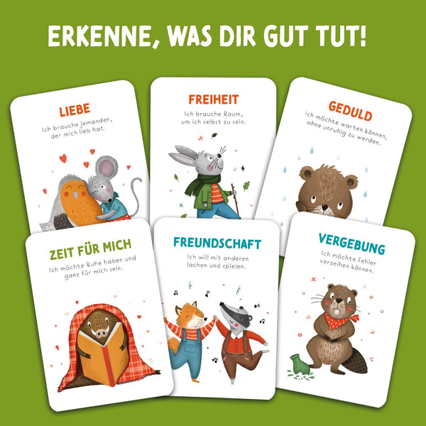 Bedürfniskarten für Kinder "Starke Wünsche"