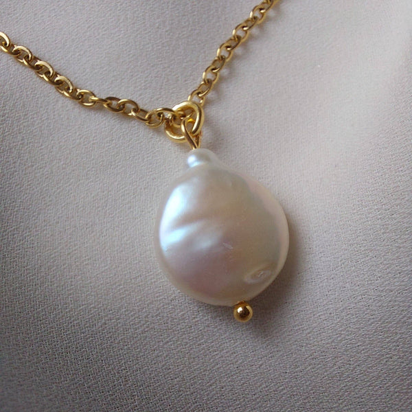 Halskette Keshi Perle