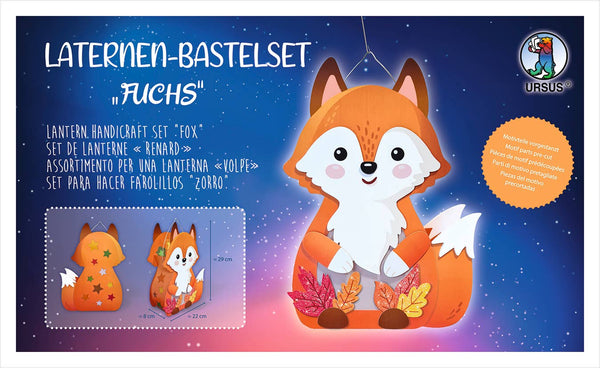 Laternen-Bastelset "Fuchs"