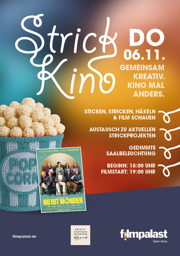 6. November - Strickkino "No Hit Wonder"