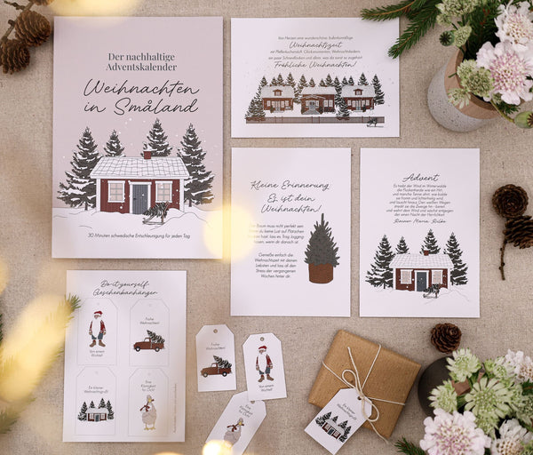 Der nachhaltige Adventskalender - Weihnachten in Småland