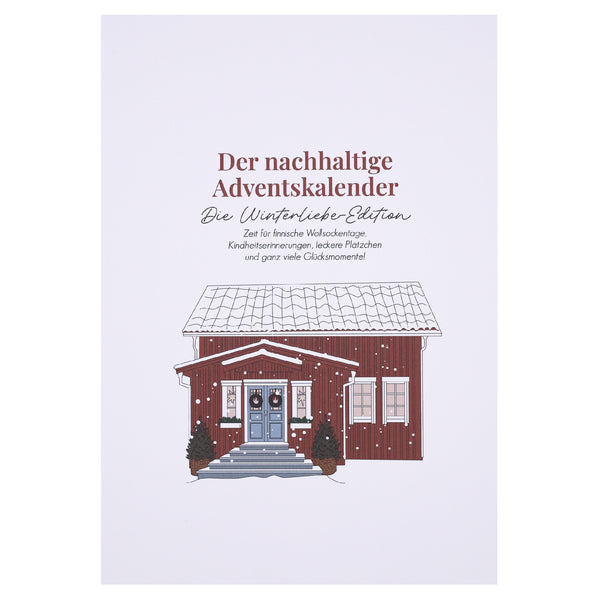 Der nachhaltige Adventskalender - Winterliebe Edition