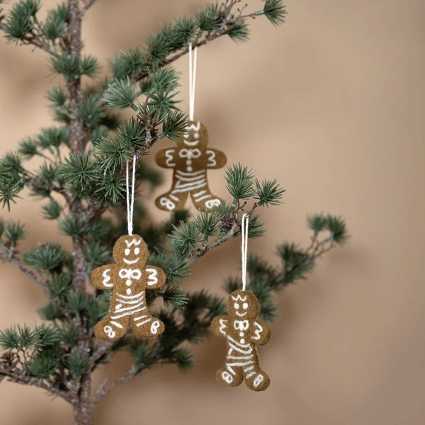 Lebkuchen Filz Anhänger