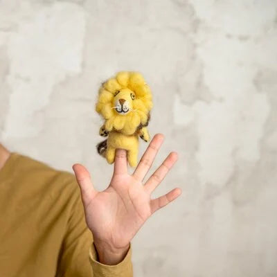 Fingerpuppe Löwe