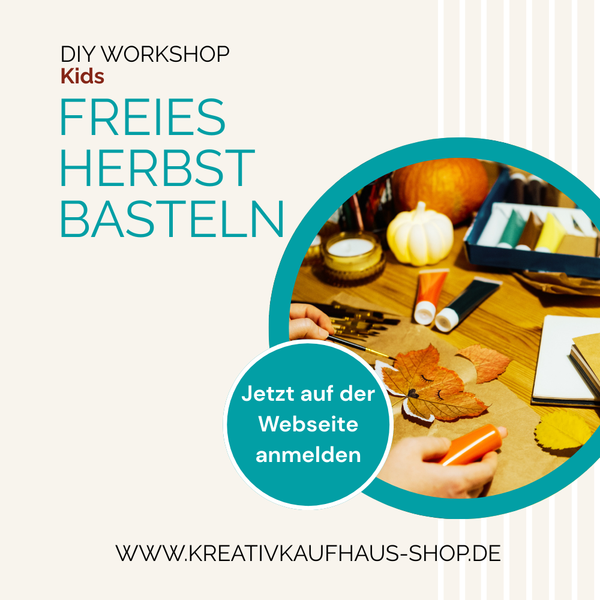 23. Oktober - freies Herbstbasteln für Kids