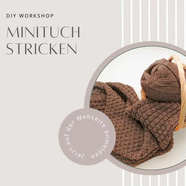 27. Mai - Mini Tuch Stricken