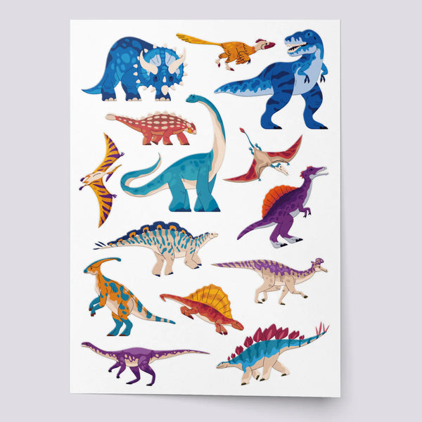 Fake Tattoo Dinosaurier
