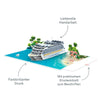 Kreuzfahrtschiff Pop-Up