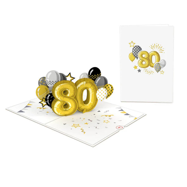 80. Geburtstag Pop-Up