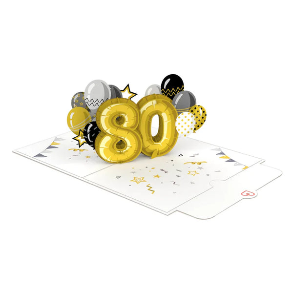 80. Geburtstag Pop-Up