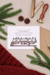 Postkarte Bullerbumäßige Weihnachtszeit