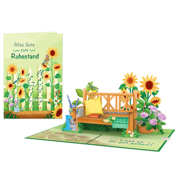 Ruhestand Pop-Up