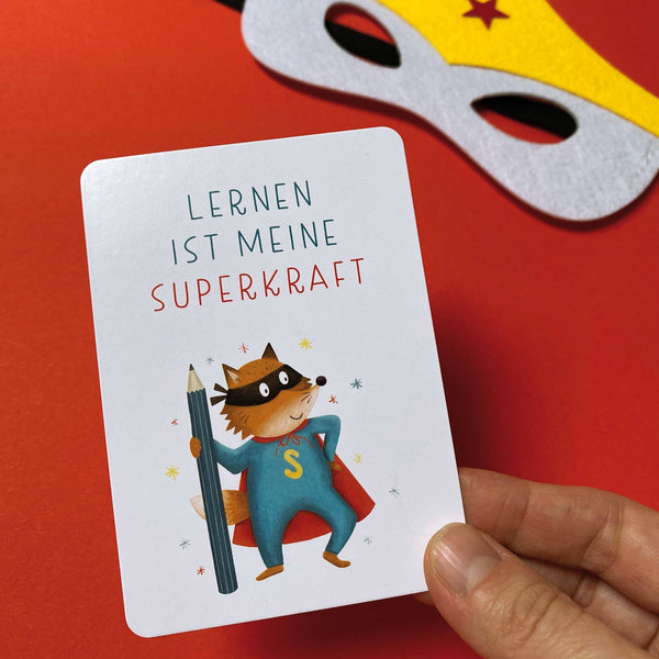 Affirmationskarten für Kinder "Starke Gedanken"
