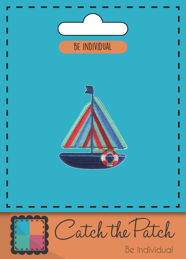Aufnäher Segelboot