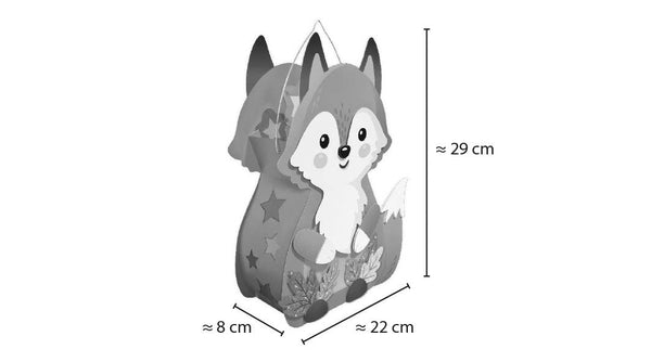 Laternen-Bastelset "Fuchs"