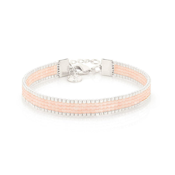 Armband Peach Satin