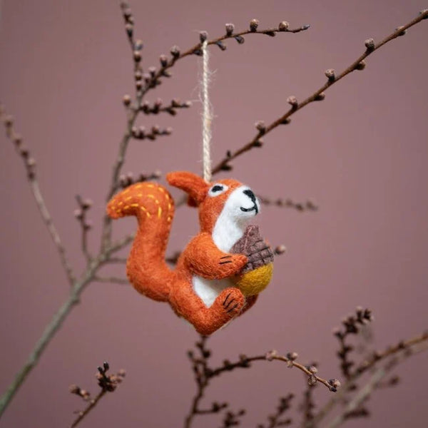 Filz Anhänger Eichhörnchen