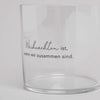 Glas Weihnachten ist...