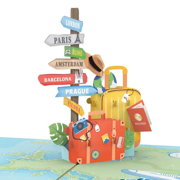 Gute Reise Pop-Up