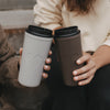 To Go Becher Braun