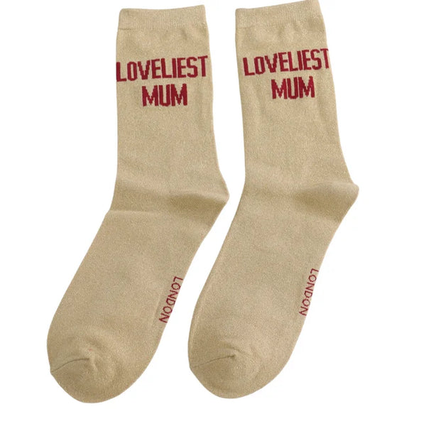 Statement Glitter Socken