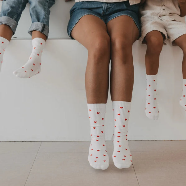 Kids Socken Allover Herzen