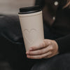To Go Becher Creme