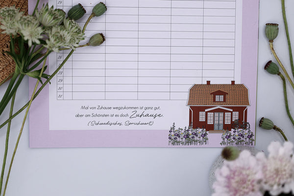 Der schwedische Familienkalender