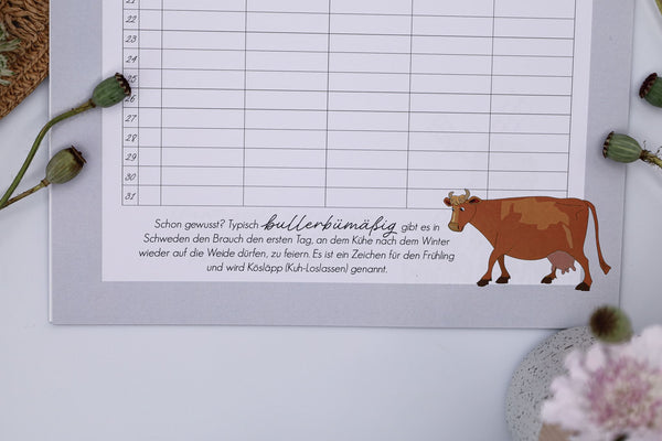 Der schwedische Familienkalender