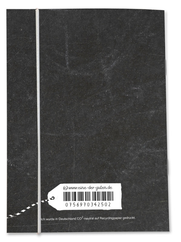 Blanko Notizbuch Mein kleines, schwarzes Buch