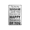 Stempel You are my sunshine