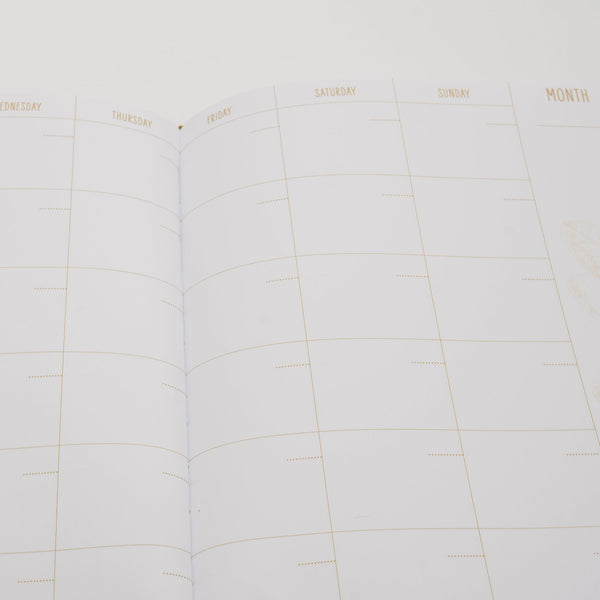 undatierter Kalender "me time"