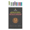 Profi Metallic Stifte Set 12 Farben