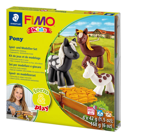 FIMO kids form & play Pony