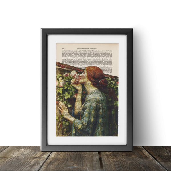 The Soul of the Rose - John William Waterhouse - Vintage Print