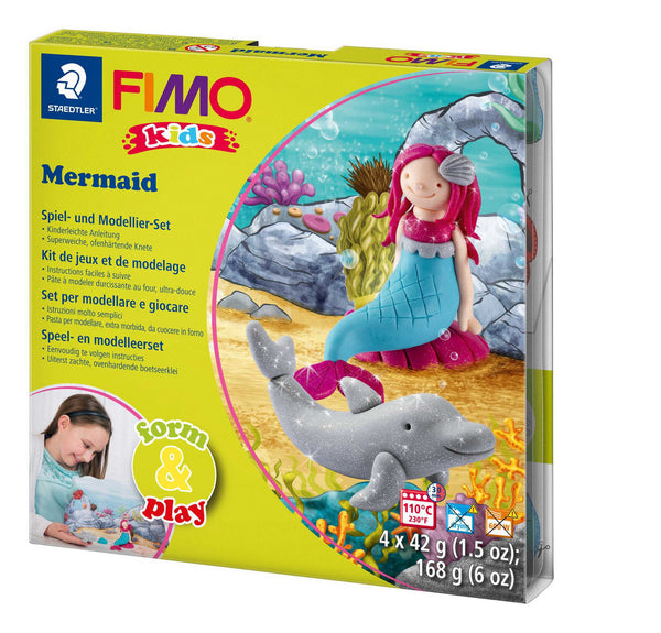 FIMO kids form & play Meerjungfrau mermaid